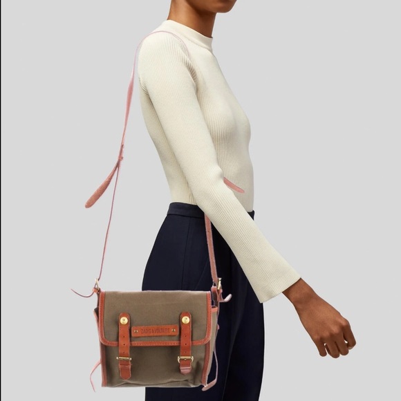 Zadig and Voltaire shoulder bag -  Leather and canvas - Picture 1 of 12